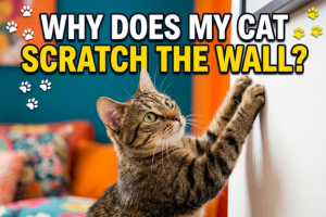 Why Does My Cat Scratch the Wall? 7 Real Reasons + How to Stop It